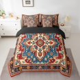 thumbnail image 2 of YST Vintage Persian Floral Comforter Set, 7-Piece, Boho Tribal, Red, Queen, 2 of 4
