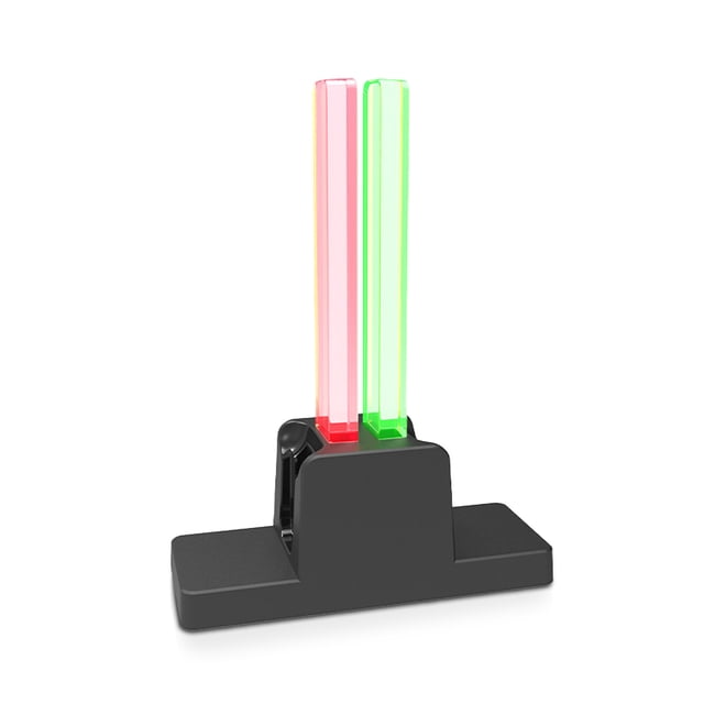 ZLight Station de Recharge pour Manettes de Table, Indicateur DEL, Support de Station de Jeu, Support de Berceau, Électronique, Remplacement pour Joy-Con, Noir, 1 Ensemble