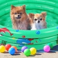 thumbnail image 2 of Herwey Children Mini pool, Round Inflatable Baby Toddlers Swimming Pool Portable Inflatable Children Little Green Pool Home Indoor Outdoor, 2 of 8