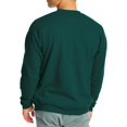 thumbnail image 3 of Hanes Mens EcoSmart Fleece Sweatshirt 2-Pack, XL, Deep Forest, 3 of 5
