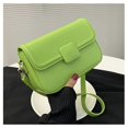 thumbnail image 1 of LinYooLi Sacs à Bandoulière Roses pour Femmes Sac en Cuir Souple Sac à Main Tendance Simple Sac Messager Classique pour Dames, 1 of 6