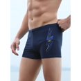 thumbnail image 3 of Quick Dry Men's Athletic Swimming Trunks - Stretchable Swim Shorts for Comfort and Performance, 3 of 5