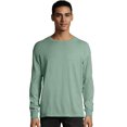 thumbnail image 1 of Hanes T-Shirt à Manches Longues Teint en Pièce ComfortWash pour Hommes, 2TG, Vert Cyprès, 1 of 1