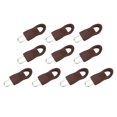 thumbnail image 1 of Abbracc 10 Pcs Étiquettes de Réparation Détachables pour Fermeture Éclair Marron 2.5x1.5cm, 1 of 9