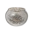 thumbnail image 1 of Mercury Curved Tealight Holder Silver - Set of 2, 1 of 3