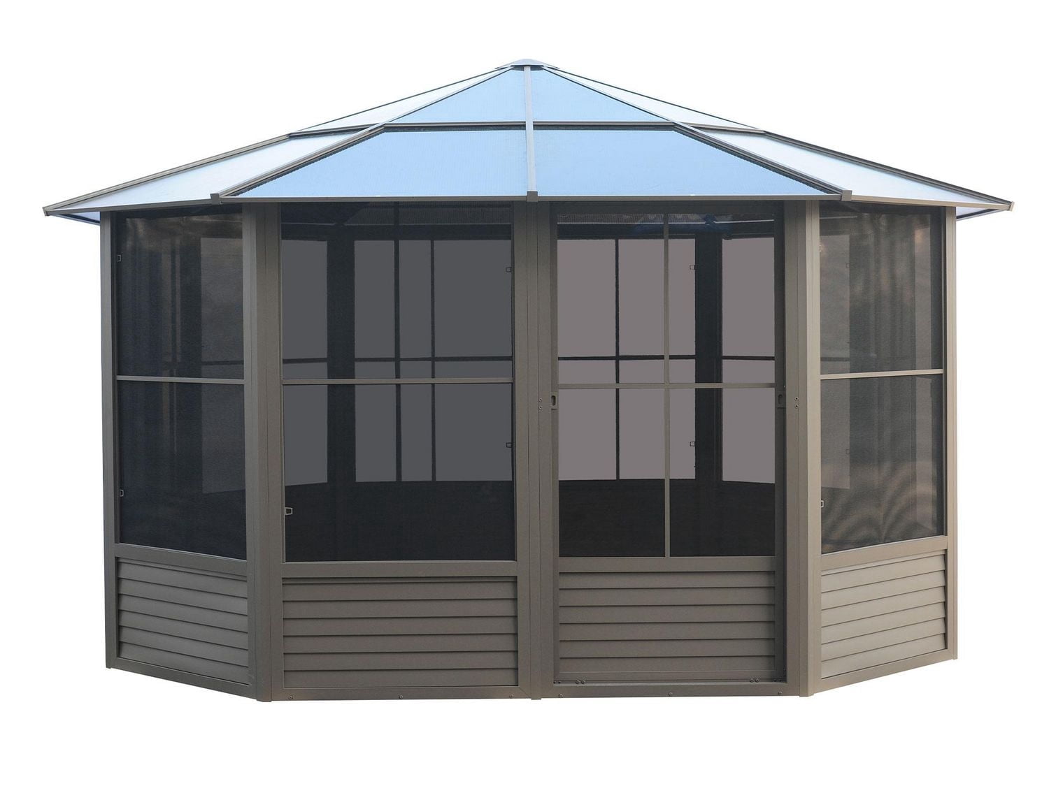 Gazebo Penguin Florence Solarium 12 ft. x 12 ft. in Sand