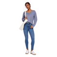 thumbnail image 2 of George Women's Rib Henley Tee, 2 of 6