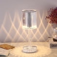 thumbnail image 1 of RXIRUCGD Home Decor Gifts Touching Control Crystal Lamp Crystal Cordless Table Lamp With Touching Control USB Port 3-Way Dimmable Bedside Nightstand Lamp, 1 of 2