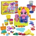 thumbnail image 3 of Play-Doh Hair Stylin' Salon Playset with 6 Cans, Pretend Play Toys for Girls and Boys Ages 3 and Up, 3 of 11