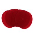thumbnail image 4 of GUOOL 6pcs Forme Ovale Fer sur Patch Daim Coude Applique Badge en Tissu Rouge, 4 of 6