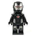 thumbnail image 1 of LEGO Marvel Superheroes Iron Man : War Machine Minifig avec Hexagone Argenté, 1 of 1