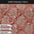 thumbnail image 5 of Vargottam Indoor/OutdoorTablecloth58x120 InchRectangleTablecloth Waterproof PatioTableCloths- Spring/SummerTableCovers for Backyard RectangularTable/BBQs/Picnic -Peach3, 5 of 5