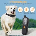 thumbnail image 3 of Remote Dog Bark Collar Rechargeable Electric Training Collar 2600Ft Dog Training Collar with Remote for 8-100lbs Small Medium Large Dogs Waterproof IP67 Collar with Beep, 3 of 7
