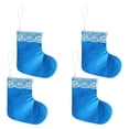 thumbnail image 1 of CEHVOM Christmas Small Sock Pendant Christmas Tree Pendant 4 Pieces Clearance, 1 of 5