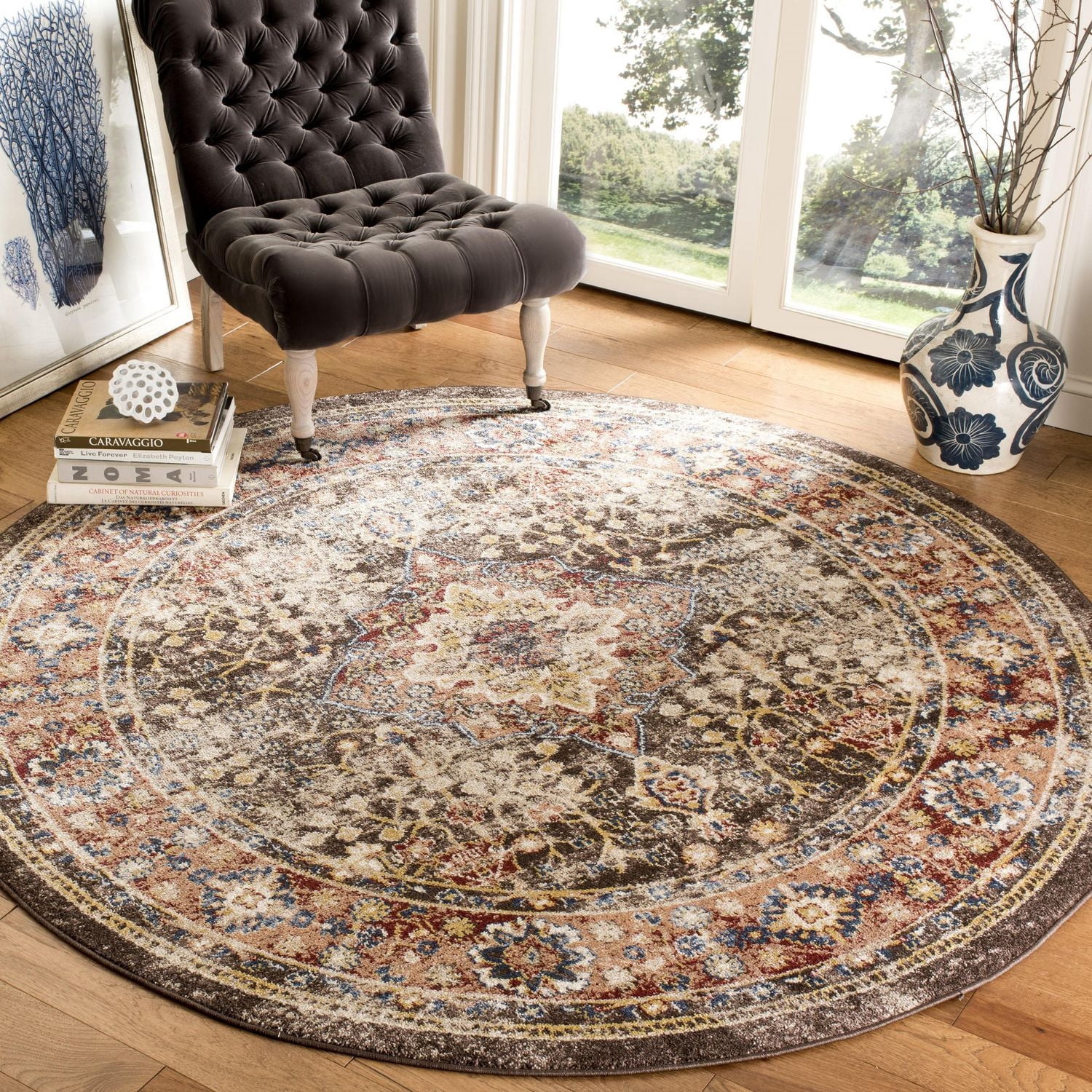 SAFAVIEH Bijar Orval Faded Traditional Area Rug