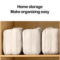 thumbnail image 3 of Storage Bag Organizer,Travel Bags Organizer for Luggage Travel Clothes Storage Bag Compression Organizer Split Bag Portable Clothes Luggage Clothes Organizer Bag Organizers and Storage, 3 of 6