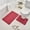 C, variant on Pebble Texture Coral Fleece Bathroom Rug Set with Non-Slip Backing, Absorbent Foam Mat for Toilet Floor, Machine Washable, 2-Piece