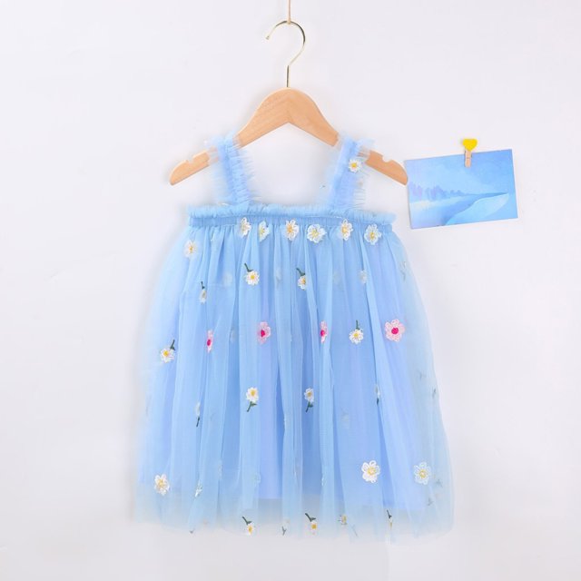 LEEy-world Vêtements pour Bébé Ensemble Sans Manches pour Enfants Robe d'Été + Bandeau Imprimé Filles Robe & Jupe