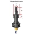 thumbnail image 1 of 1pc Pressure Washer Adapter Foam Nozzle Adapter Quick Adapter Car Washing Accessories E, 1 of 5