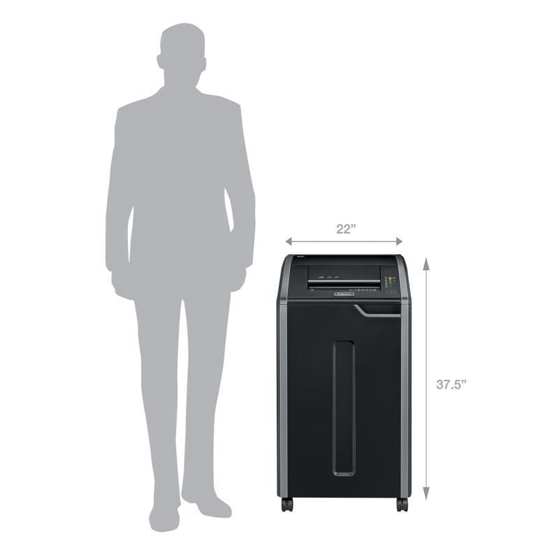 Déchiqueteuse Powershred® 425Ci coupe croisée - Technologie antibourrage