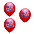 thumbnail image 2 of EGNMCR Memorial Day Decorations,4Th of July Decorations 3Pcs Fourth Of July Balloons Decorative Balloons For Independence Day Celebrations Balloons For Festive Events Rubber balloon, 2 of 6