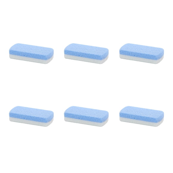 tredstone 6piece Professional Tool Smooth And Effective Foot Pumice Stone For All Ages Odorless Blue 1Set