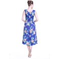 thumbnail image 2 of Womens Hawaiian Tank Elastic Luau Dress Hibiscus Patterns, 2 of 9