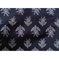 thumbnail image 4 of oneOone Cotton Poplin Fabric Leaves & Floral Block Printed Craft Fabric BTY 42 Inch Wide, 4 of 4