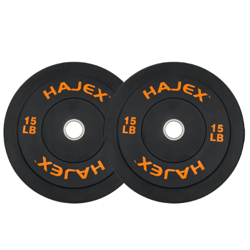 Olympic Bumper Weight Plates 2" - 10, 15, 25, 35, 45 LB Plates