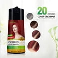 thumbnail image 4 of Herbishh Shampooing Colorant pour Cheveux – Shampooing Colorant Enrichi et Revitalisant - Sans PPD - Shampooing Colorant Sans Ammoniaque (Rouge Cerise), 4 of 5
