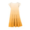 thumbnail image 5 of Tranfacy Robes d'Été pour Ados, Robes pour Filles Taille 10-12, Robe d'Été pour Filles 6-15 Mode Robe à Dégradé de Couleurs avec Poches Manches Courtes Col Rond Robe Trapèze, 5 of 5