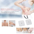 thumbnail image 2 of 10pcs Self Adhesive Replacement Electrode Pad 4*4cm Digital TENS Non-woven for Muscle Stimulator Tens Machine Pads, 2 of 9