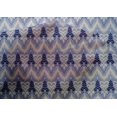 thumbnail image 4 of oneOone Cotton Silk Fabric Chevron & Swirl Ikat Print Fabric BTY 42 Inch Wide, 4 of 4