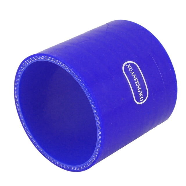 Unique Bargains 3' Inch 76mm Straight Silicone Hose Coupler Turbo Intercooler Air Intake Piping