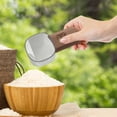 thumbnail image 4 of TIMIFIS Rice Spoon Multifunctional Rice Scooping Spoon Household Food Grade Kitchen Cereal Spoon Insect Proof Digging Flour Measuring Rice Kitchen Appliances, 4 of 5