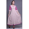 thumbnail image 2 of Bimba Robe Anarkali Longue Tenue Ethnique Indienne pour Femmes Maxi Kurta EthnicKurti, 2 of 6