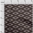 thumbnail image 1 of oneOone Viscose Chiffon Fabric Geometric Ikat Print Sewing Fabric BTY 42 Inch Wide, 1 of 1