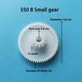 thumbnail image 1 of Plastic Gear for Gearbox 550 and 390 Children\'s Electric Car Kid Ride on Toy Car, 1 of 8