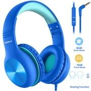 Kids Headphones with Cord Wired Over Ear Toddler Headphones for School Boys Girls 3+ Year Old Birthday Gifts
