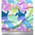 thumbnail image 1 of Soimoi Rayon Fabric Floral Shirting Print Sewing Fabric Yard 56 Inch Wide, 1 of 1