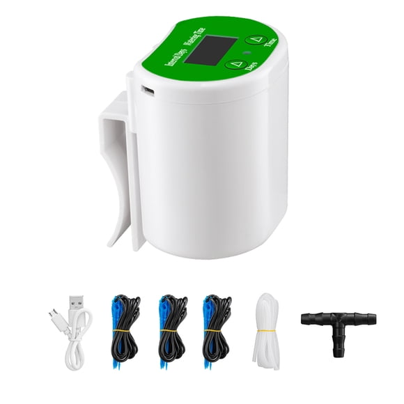 Automatic Watering System Timed Waterer Device Garden Terrace Drip Irrigation Kit for Potted Plants Vacation Watering