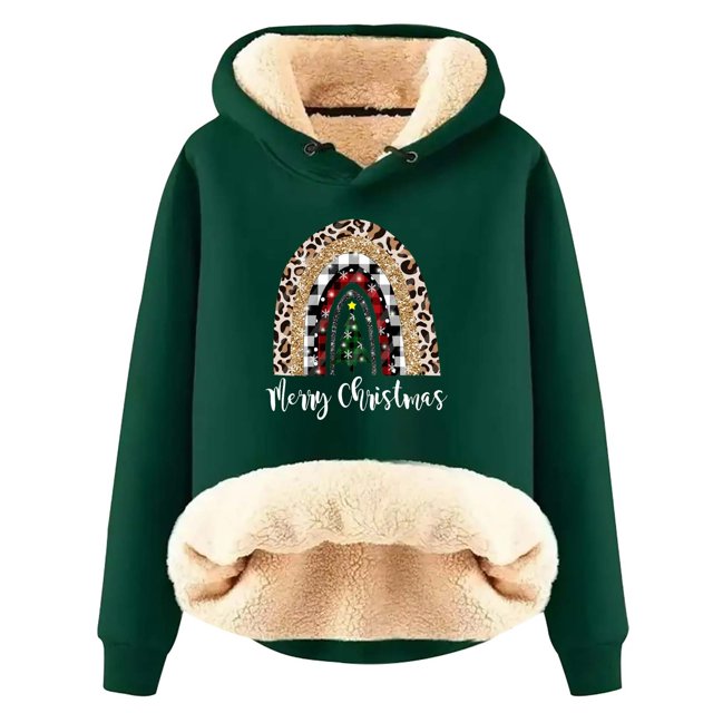 Birdeem Sweat à Capuche d'Hiver Chaud pour Femmes avec Poche Manches Longues