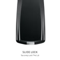 thumbnail image 4 of Simplehuman 40 Liter / 10.6 Gallon Slim Kitchen Step Trash Can With Secure Slide Lock, Black Plastic, 4 of 7