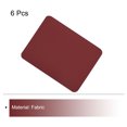 thumbnail image 3 of Uxcell 6 Pcs Pièces Thermocollantes Patchs de Réparation en Tissu pour Vêtements Date Rouge, 3 of 6