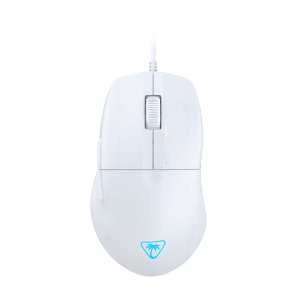 Turtle Beach Pure SEL Ultra-Light Ergonomic RGB Gaming Mouse - 8K DPI Optical Sensor, Mechanical Switches, Pretension System, Pure PTFE Glides, RGB Illumination - White