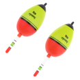thumbnail image 1 of 2pcs Bright Color Luminous Fishing Float Rock Fishing Buoy Float 40g, 1 of 7