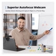 thumbnail image 3 of Webcam 4K HD Webcam 8MP Auto Focus USB Web Camera With Microphone Webcamera For Laptop PC/ Video Call/ Streaming, 3 of 6
