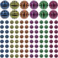 thumbnail image 4 of 100 Pcs Perles de Volleyball Rondes Perles Acryliques pour Décoration Jouets pour Enfants Projets d'Artisanat, 4 of 8