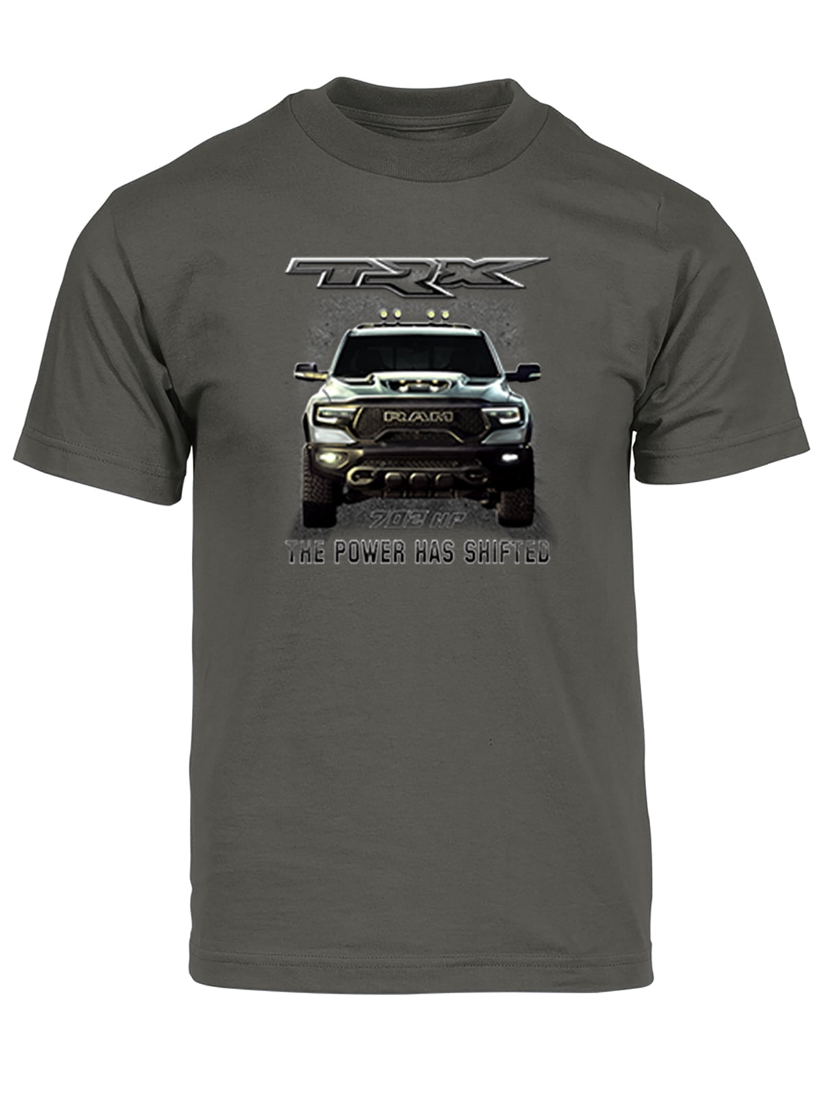 Gravity Trading T-Shirt à Manches Courtes pour Hommes The Power Has Shifted - Gris Foncé - 3TG