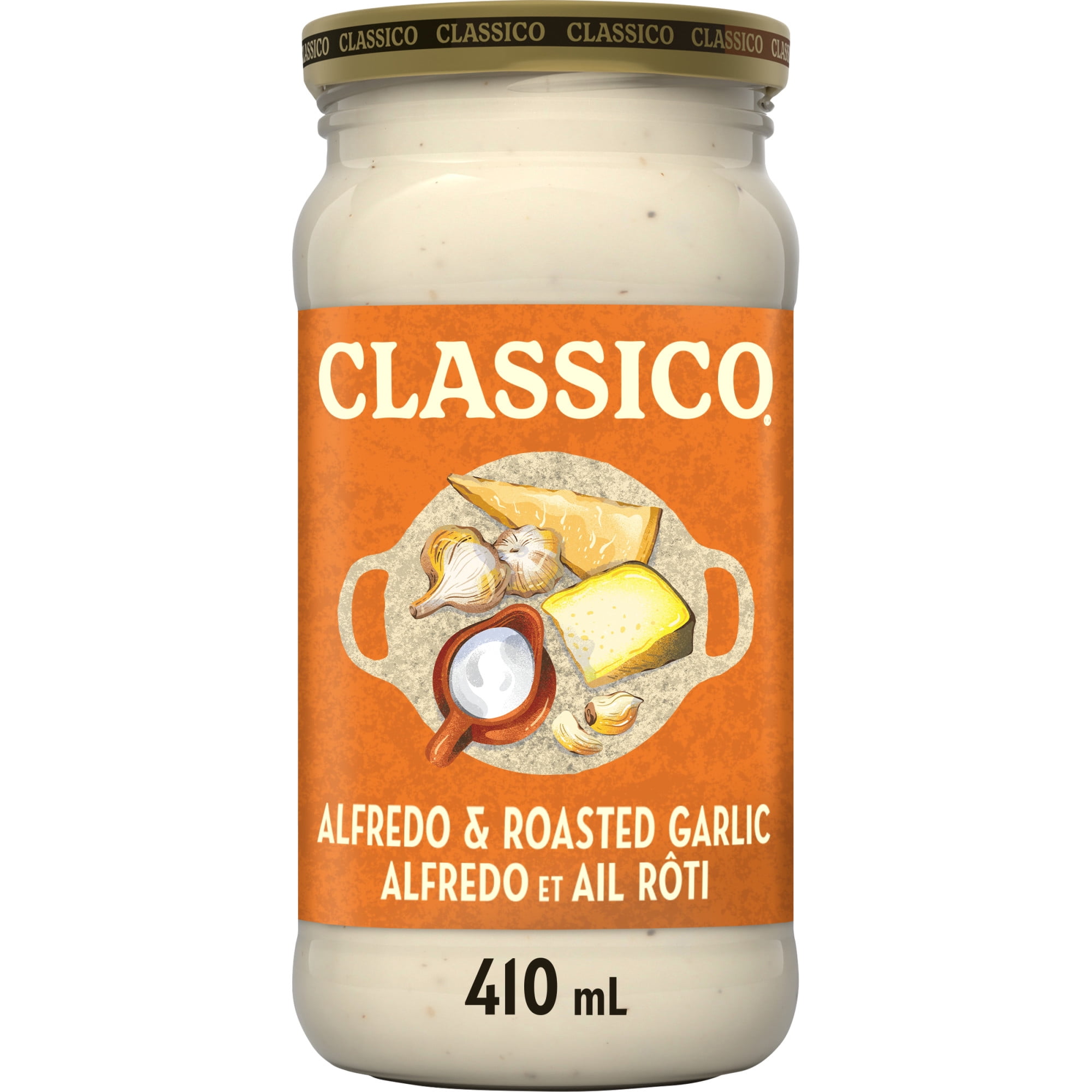 Classico Alfredo & Roasted Garlic Pasta Sauce
